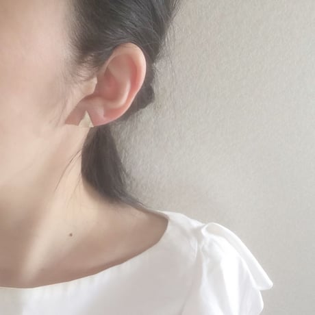2wayコットンパールイヤリング-mini-