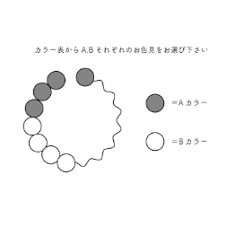 [セミオーダー]tubuイヤーカフ＆リング mixカラー