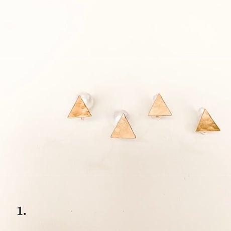 2wayコットンパールイヤリング-mini-