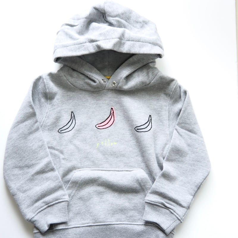バナナパーカー/110cm | キッズTシャツと雑貨 Flipps