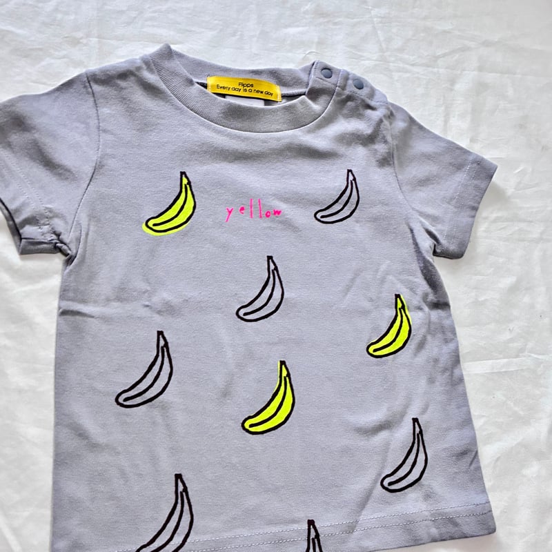 バナナTシャツ/90cm | キッズTシャツと雑貨 Flipps