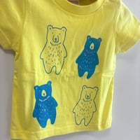 クマさんのカルテットTシャツ/90cm