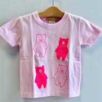 クマさんのカルテットTシャツ/100cm