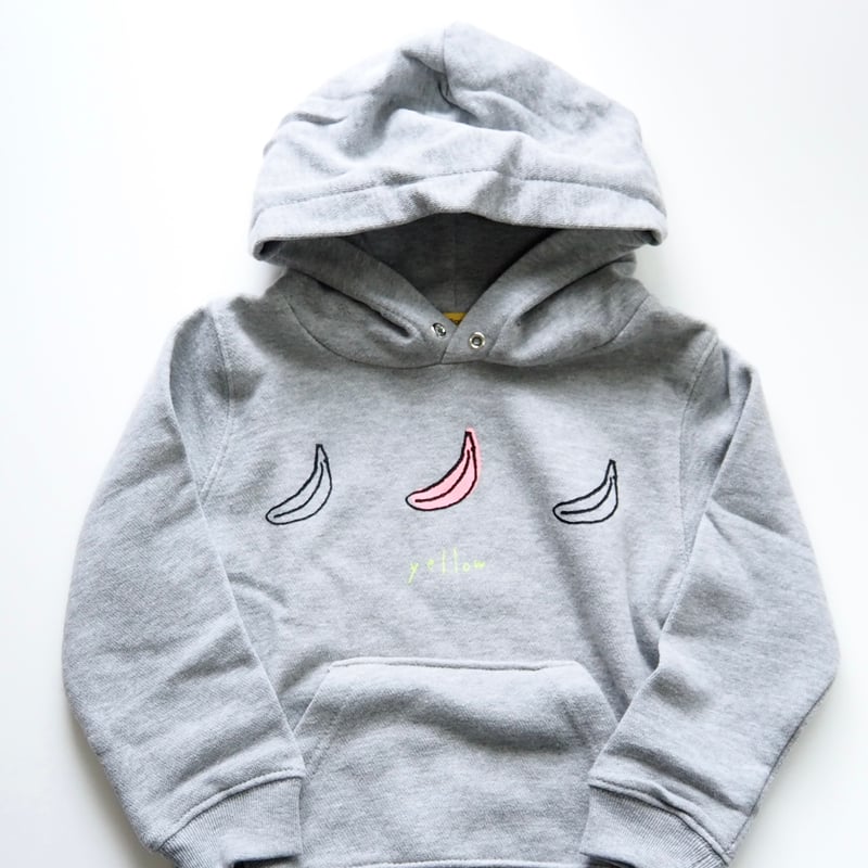 バナナパーカー/110cm | キッズTシャツと雑貨 Flipps