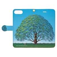 【スマートフォンケース】「若葉の時計（とき）」