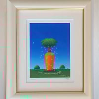 ジークレー版画】「識名園」〜『スターリィマンと旅する沖縄の世界遺産