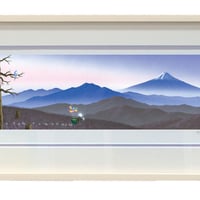 【ジークレー版画】「日本の四季の輝き 〜冬〜」