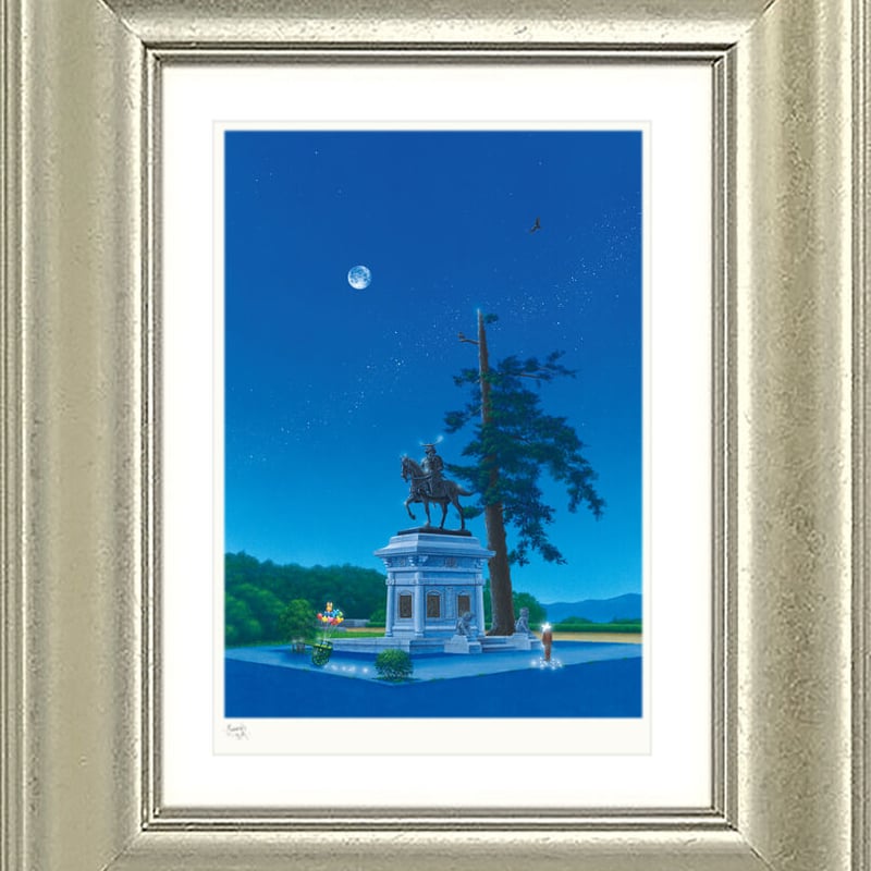 ジークレー版画】「愛しき故郷よ我が魂ここに輝く」〜宮城県仙台市