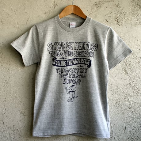 奇妙礼太郎トラベルスイング楽団T-SHIRTS:杢グレー*ネイビー