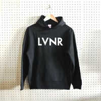 レバニラ(LVNR)パーカー:ブラック
