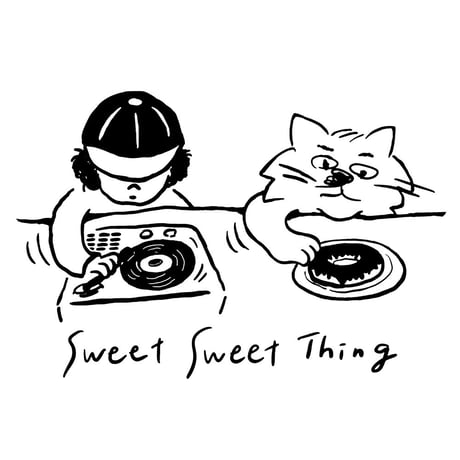 sweet sweet thing (プルオーバーパーカー)