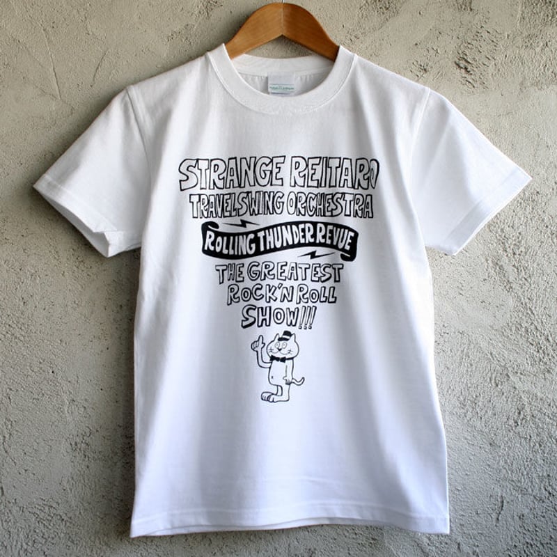 奇妙礼太郎トラベルスイング楽団T-SHIRTS:ホワイト*ブラック