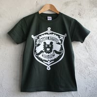 奇妙礼太郎トラベルスイング楽団T-SHIRTS:フォレストグリーン*ホワイト