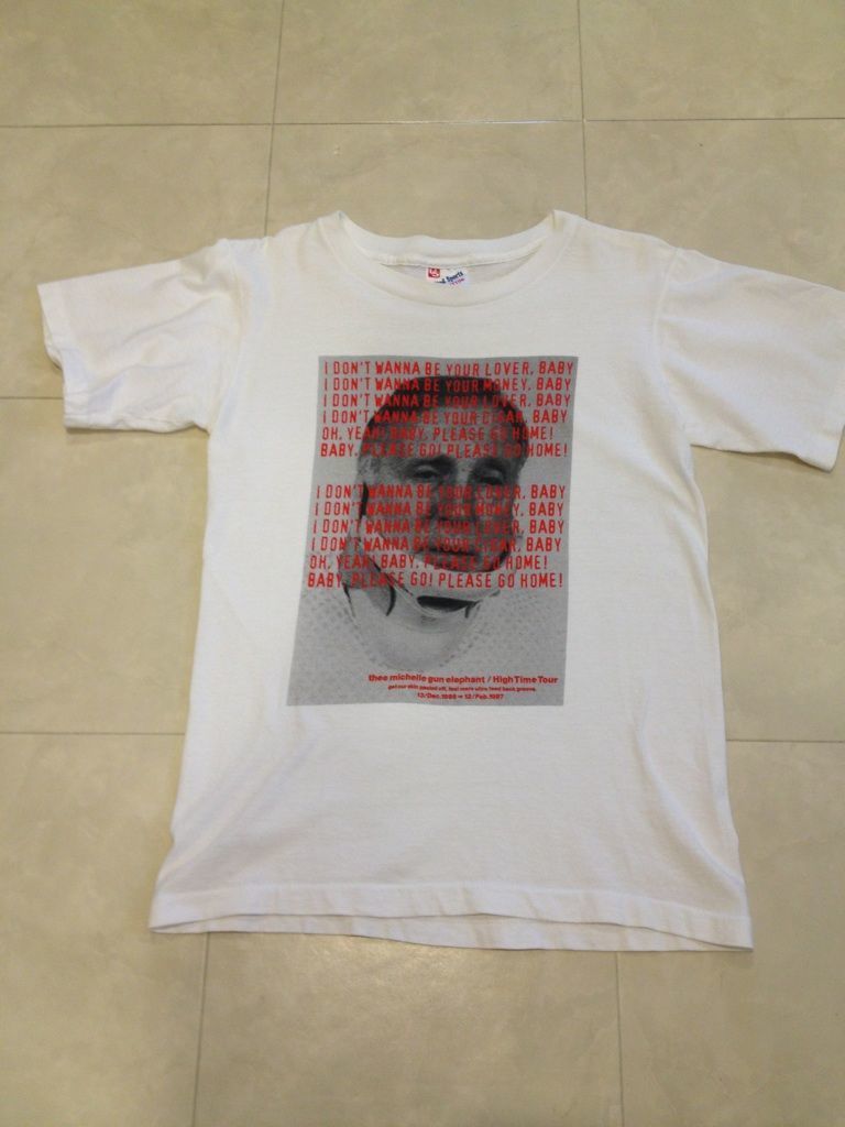 ミッシェルガンエレファント ロデオタンデム ツアーTシャツ ミッシェル