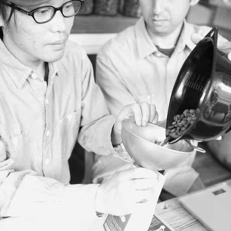 ハウスブレンド 500g（生豆時）　　　　　　くるみボタン付き