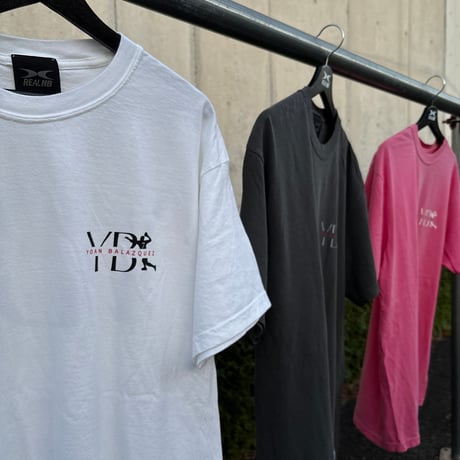 【YB7】コットン　ピグメントダイTシャツ　ホワイト