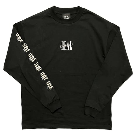 コットン　ロングTシャツ　ブラック