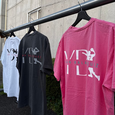 【YB7】コットン　ピグメントダイTシャツ　ピンク