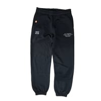 裏起毛スウェットパンツ　　ブラック