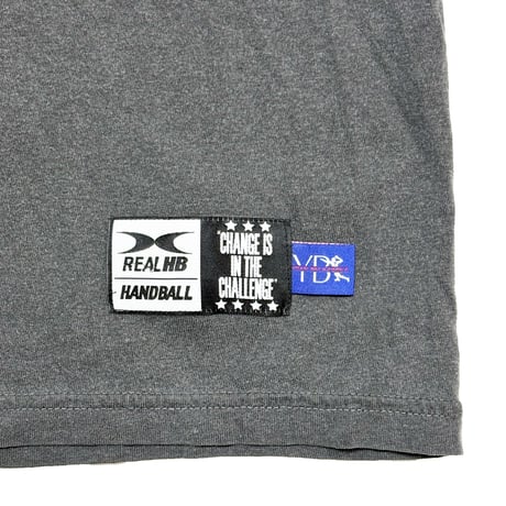 【YB7】コットン　ピグメントダイTシャツ　ブラック