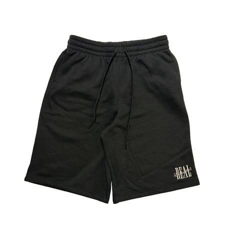 ワイドバギーフリースショーツ　ブラック