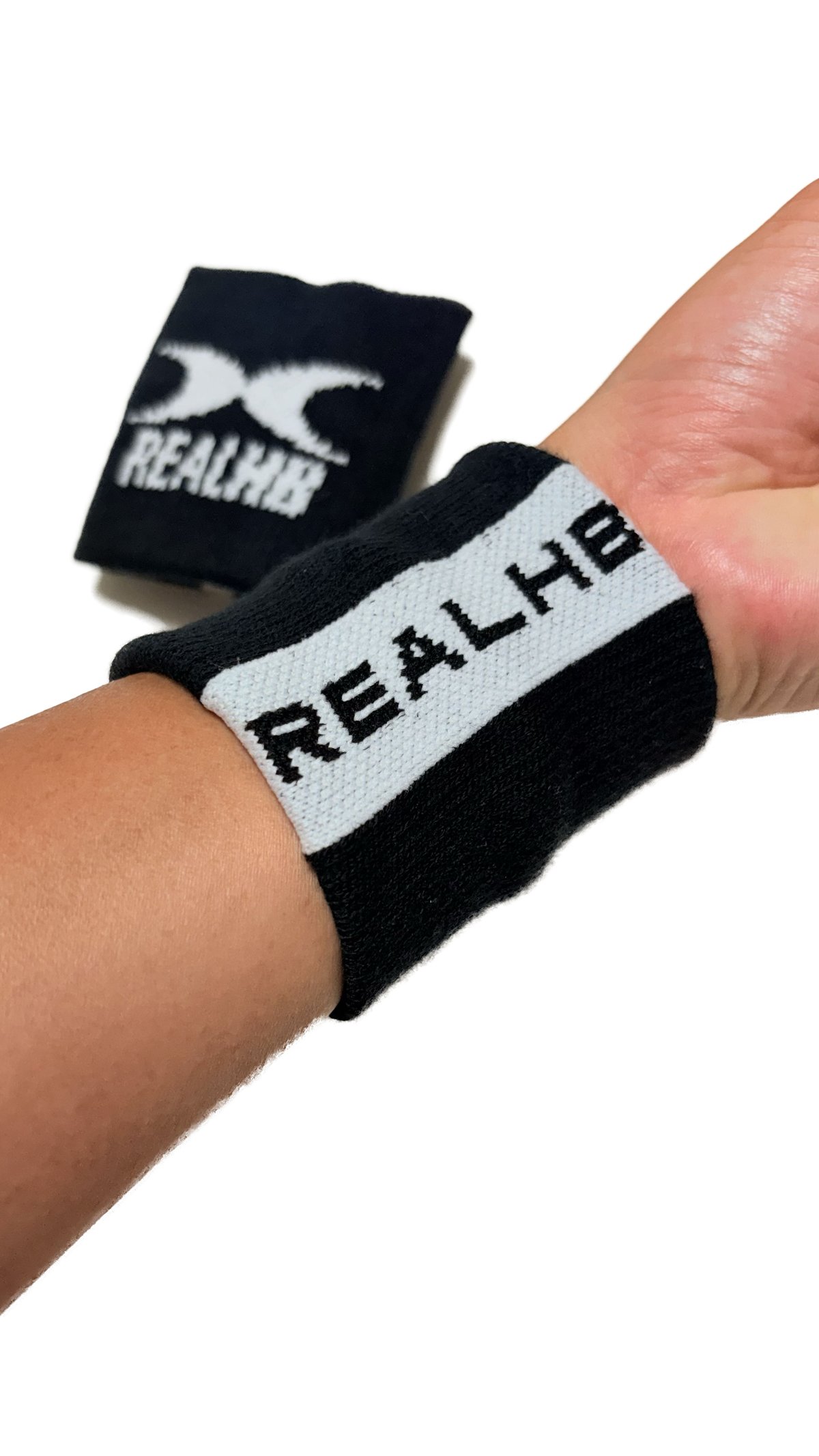 ナダル選手仕様　リストバンド ナイキリストバンド ナダル使用モデル グレー×白 ナイキリスト