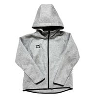 ドライスウェット　ジップアップパーカー  アッシュグレー 【チームオーダー 可能】