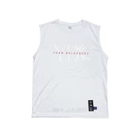【YB7】ドライノースリーブTシャツ　ホワイト