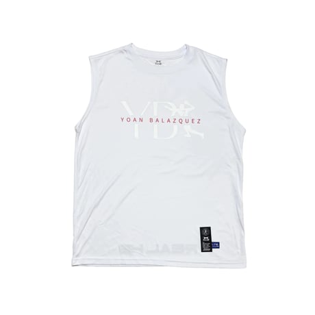 【YB7】ドライノースリーブTシャツ　ホワイト