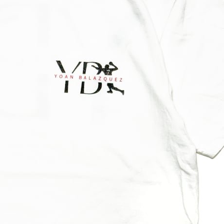 【YB7】コットン　ピグメントダイTシャツ　ホワイト
