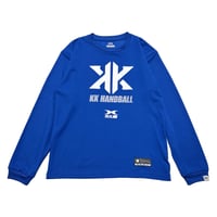 KKハンドボール　オリジナルドライロングTシャツ　ブルー3
