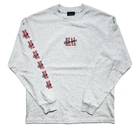 コットン　ロングTシャツ　アッシュ