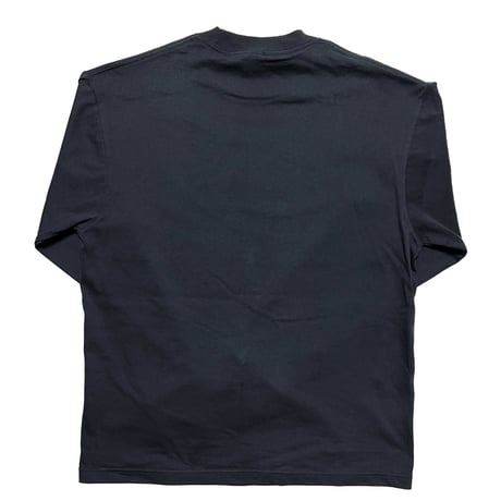 コットン　ロングTシャツ　ネイビー