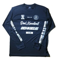 ゲームロングTシャツ　ネイビー