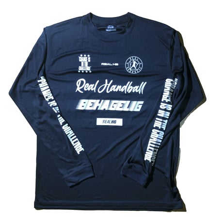 ゲームロングTシャツ　ネイビー
