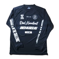 ゲームロングTシャツ　ブラック