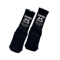 ソックス　ブラック