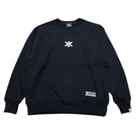 KKハンドボール　オリジナルクルースウェット　ブラック