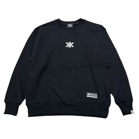 KKハンドボール　オリジナルクルースウェット　ブラック