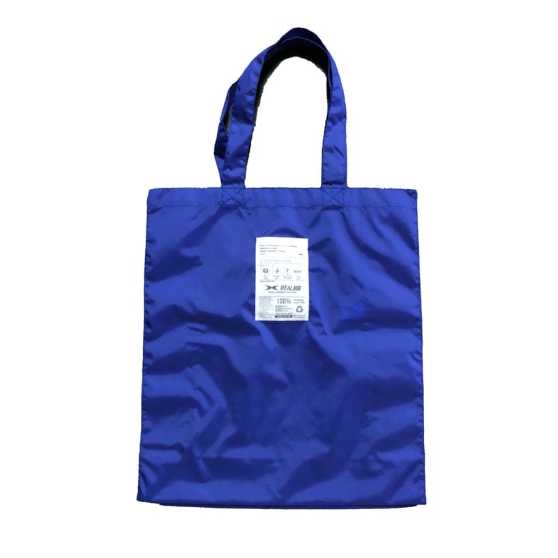 everyone ナイロン　トートバッグ 青 everyone nylon logo tote bag (NAVY) | everyone