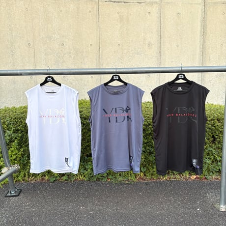 【YB7】ドライノースリーブTシャツ　ホワイト