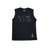 【YB7】ドライノースリーブTシャツ　ブラック