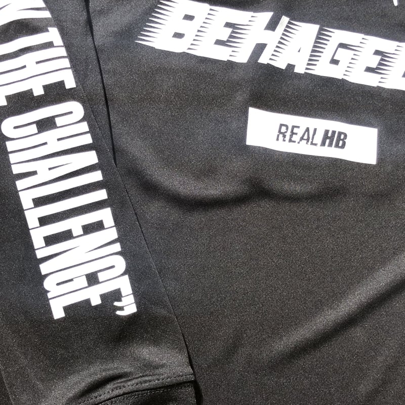 ゲームロングTシャツ ブラック | REAL HANDBALL