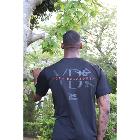 【YB7】ドライTシャツ　ブラック