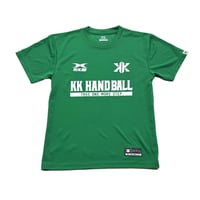 KKハンドボール　オリジナルドライTシャツ　グリーン１