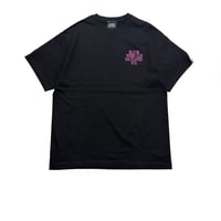 須田選手×安房さとる先生　コラボ コットンTシャツ ブラック