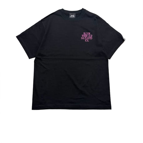 須田選手×安房さとる先生　コラボ コットンTシャツ ブラック