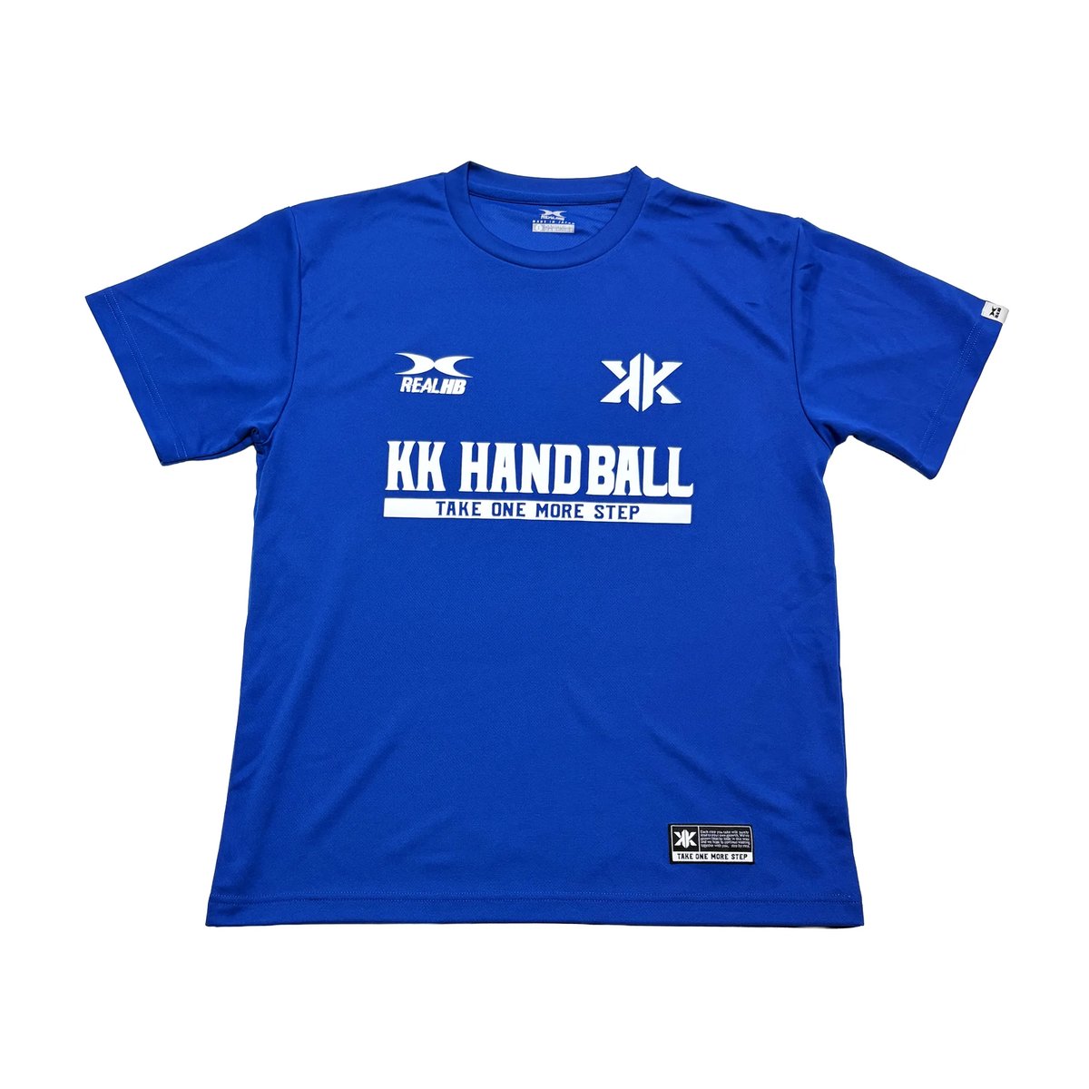 シャツ ハンドボール KKハンドボール オリジナルドライTシャツ ブルー1 | REAL HANDBALL