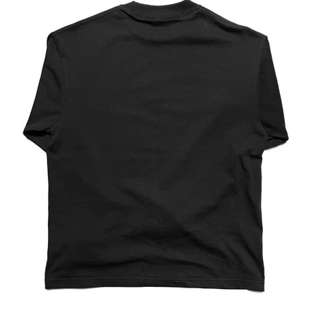 コットン　ロングTシャツ　ブラック