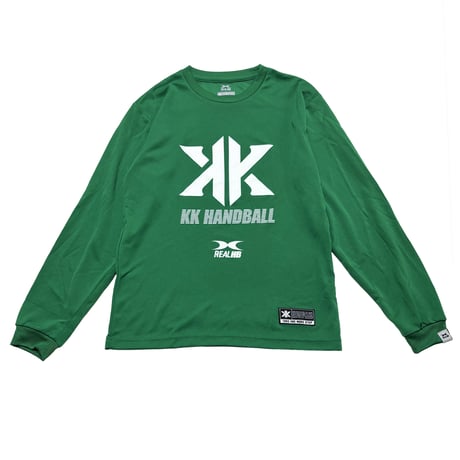 KKハンドボール　オリジナルドライロングTシャツ　グリーン３